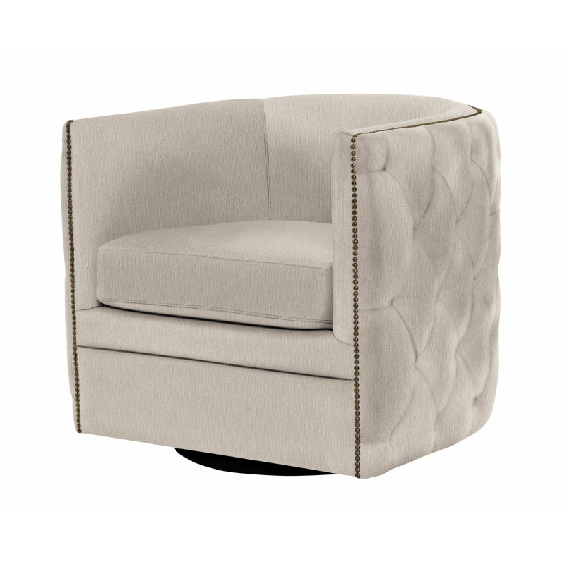 Bernhardt Palazzo Swivel Barrel Chair Perigold